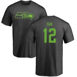 12th Fan Seattle Seahawks One Color T-Shirt - Ash