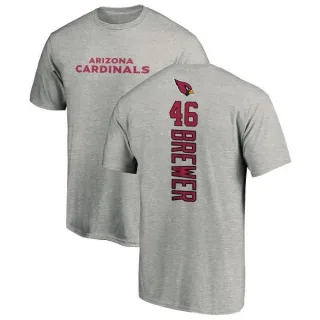 Aaron Brewer Arizona Cardinals Backer T-Shirt - Ash