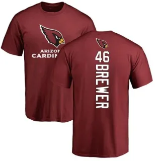 Aaron Brewer Arizona Cardinals Backer T-Shirt - Maroon