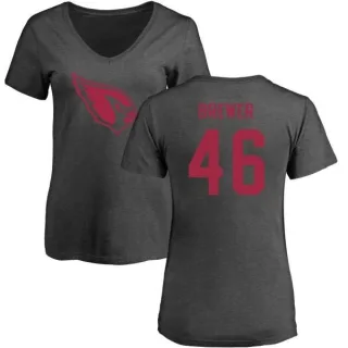 Aaron Brewer Women's Arizona Cardinals One Color T-Shirt - Ash