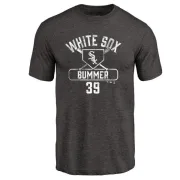 Aaron Bummer Chicago White Sox Base Runner Tri-Blend T-Shirt - Black