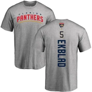 Aaron Ekblad Florida Panthers Backer T-Shirt - Ash