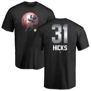 Aaron Hicks New York Yankees Midnight Mascot T-Shirt - Black