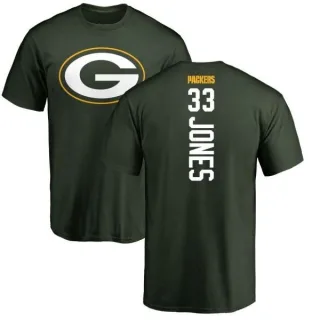 Aaron Jones Green Bay Packers Backer T-Shirt - Green