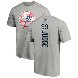 Aaron Judge New York Yankees Backer T-Shirt - Ash