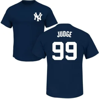 Aaron Judge New York Yankees Name & Number T-Shirt - Navy