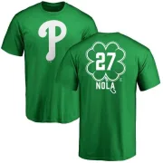 Aaron Nola Philadelphia Phillies Dubliner Name & Number T-Shirt - Kelly Green