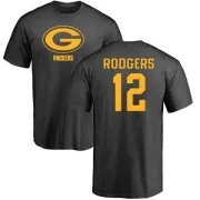 Aaron Rodgers Green Bay Packers One Color T-Shirt - Ash