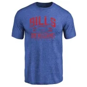 Aaron Williams Buffalo Bills Flanker Tri-Blend T-Shirt - Royal