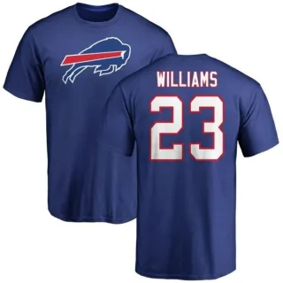 Aaron Williams Buffalo Bills Name & Number Logo T-Shirt - Royal