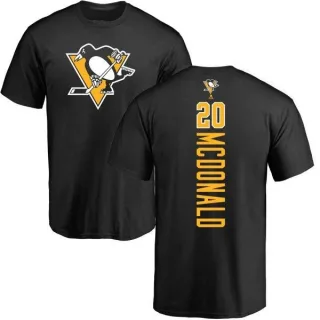 Ab Mcdonald Pittsburgh Penguins Backer T-Shirt - Black