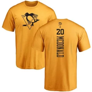 Ab Mcdonald Pittsburgh Penguins One Color Backer T-Shirt - Gold