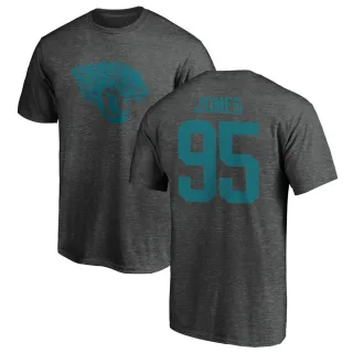 Abry Jones Jacksonville Jaguars One Color T-Shirt - Ash