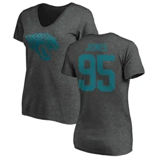 Abry Jones Women's Jacksonville Jaguars One Color T-Shirt - Ash