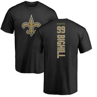 Adam Bighill New Orleans Saints Backer T-Shirt - Black