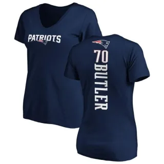 Adam Butler Women's New England Patriots Backer Slim Fit T-Shirt - Navy