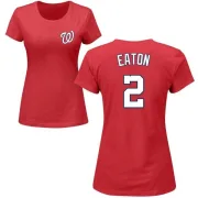 Adam Eaton Women's Washington Nationals Name & Number T-Shirt - Red