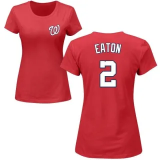 Adam Eaton Women's Washington Nationals Name & Number T-Shirt - Red