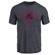 Adam Foote Colorado Avalanche Insignia Tri-Blend T-Shirt - Navy