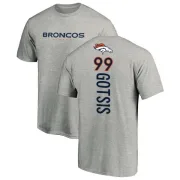 Adam Gotsis Denver Broncos Backer T-Shirt - Ash