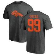 Adam Gotsis Denver Broncos One Color T-Shirt - Ash