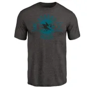 Adam Graves San Jose Sharks Insignia Tri-Blend T-Shirt - Black