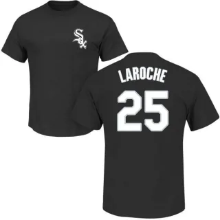 Adam LaRoche Chicago White Sox Name & Number T-Shirt - Black