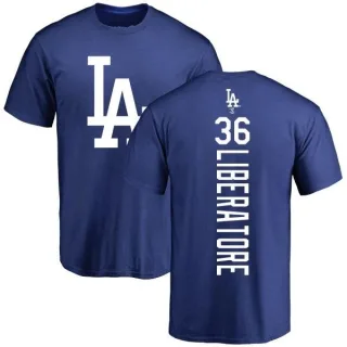 Adam Liberatore Los Angeles Dodgers Backer T-Shirt - Royal