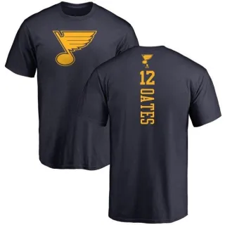 Adam Oates St. Louis Blues One Color Backer T-Shirt - Navy