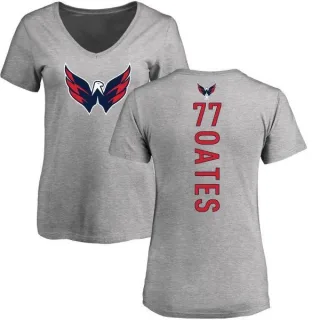 Adam Oates Women's Washington Capitals Backer T-Shirt - Ash