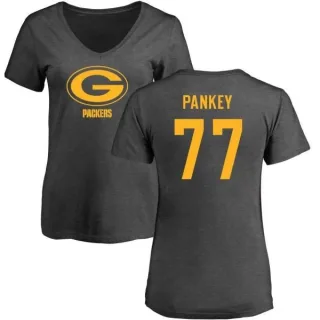 Adam Pankey Women's Green Bay Packers One Color T-Shirt - Ash