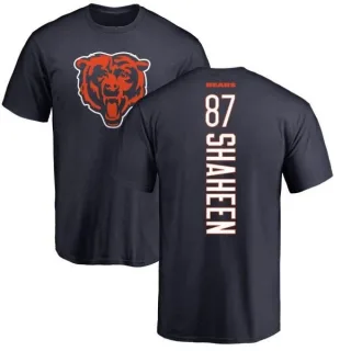 Adam Shaheen Chicago Bears Backer T-Shirt - Navy