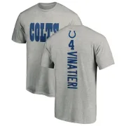 Adam Vinatieri Indianapolis Colts Backer T-Shirt - Ash