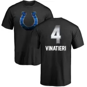 Adam Vinatieri Indianapolis Colts Midnight Mascot T-Shirt - Black