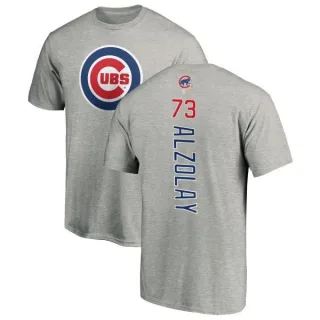 Adbert Alzolay Chicago Cubs Backer T-Shirt - Ash