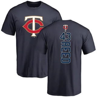 Addison Reed Minnesota Twins Backer T-Shirt - Navy