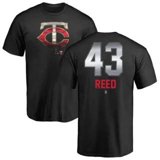 Addison Reed Minnesota Twins Midnight Mascot T-Shirt - Black