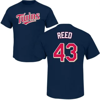 Addison Reed Minnesota Twins Name & Number T-Shirt - Navy