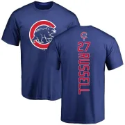 Addison Russell Chicago Cubs Backer T-Shirt - Royal