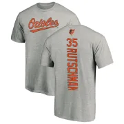 Adley Rutschman Baltimore Orioles Backer T-Shirt - Ash