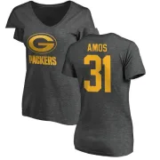 Adrian Amos Women's Green Bay Packers One Color T-Shirt - Ash