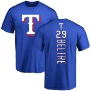 Adrian Beltre Texas Rangers Backer T-Shirt - Royal