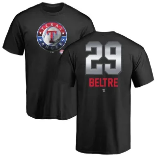 Adrian Beltre Texas Rangers Midnight Mascot T-Shirt - Black