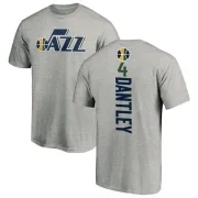 Adrian Dantley Utah Jazz Ash Backer T-Shirt