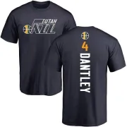 Adrian Dantley Utah Jazz Navy Backer T-Shirt