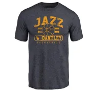 Adrian Dantley Utah Jazz Navy Baseline Tri-Blend T-Shirt