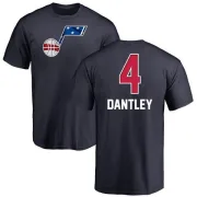 Adrian Dantley Utah Jazz Navy Name and Number Banner Wave T-Shirt