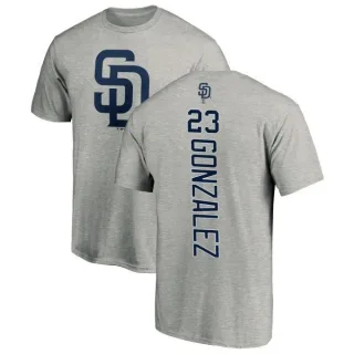 Adrian Gonzalez San Diego Padres Backer T-Shirt - Ash