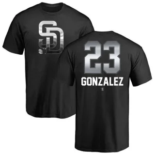 Adrian Gonzalez San Diego Padres Midnight Mascot T-Shirt - Black