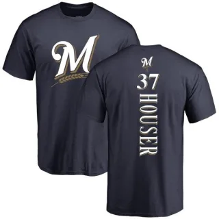 Adrian Houser Milwaukee Brewers Backer T-Shirt - Navy